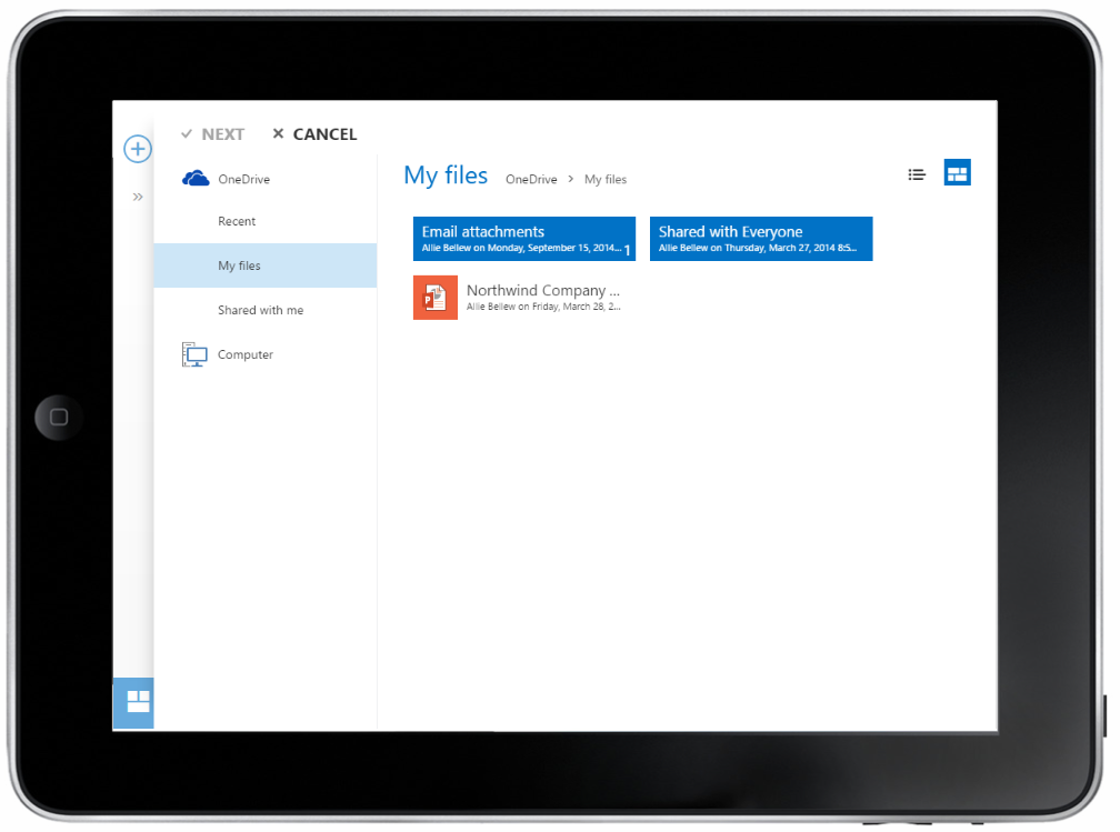 share files with Outlook Web App 10 v2