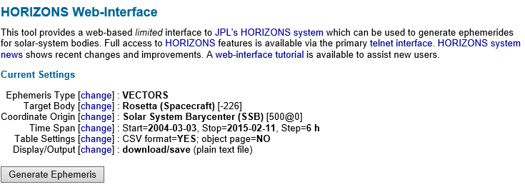 Catching a comet with Power Map 1