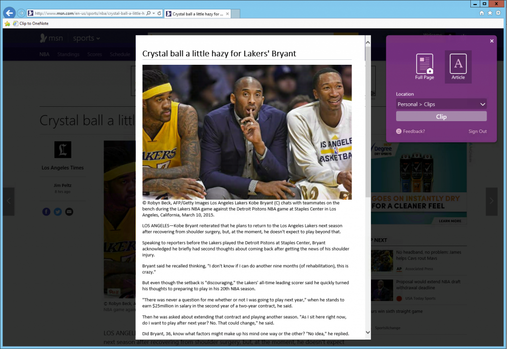 OneNote Clipper 2.0 3 v2