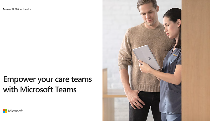 Empower your care teams with Microsoft Teams