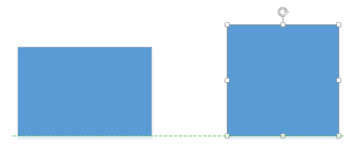 Dynamic grid: Resize to alignment line