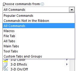 All Commands All Commands