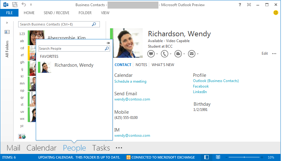 Single Profile Search